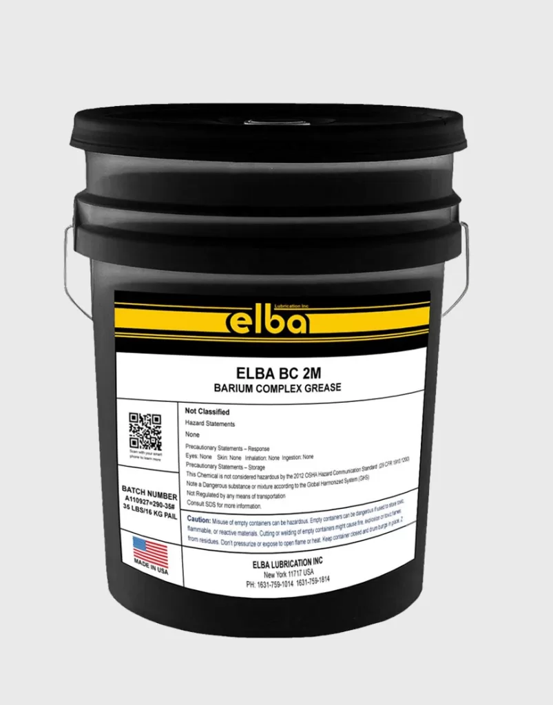 ELBALUBES FGCS 2 Food Grade Grease (4oz) - Elba Lubrication INC