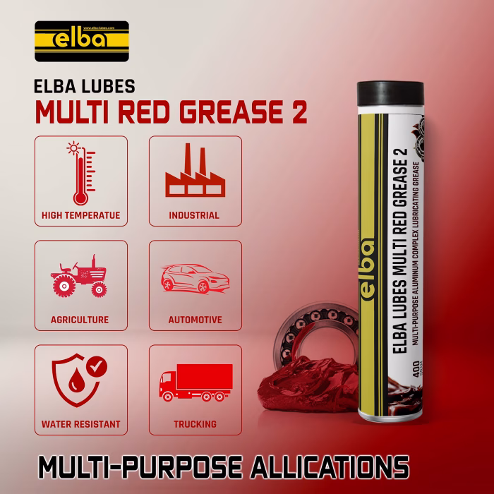 RED Grease NLGI 2 | SEMI-Synthetic Grease - Image 4